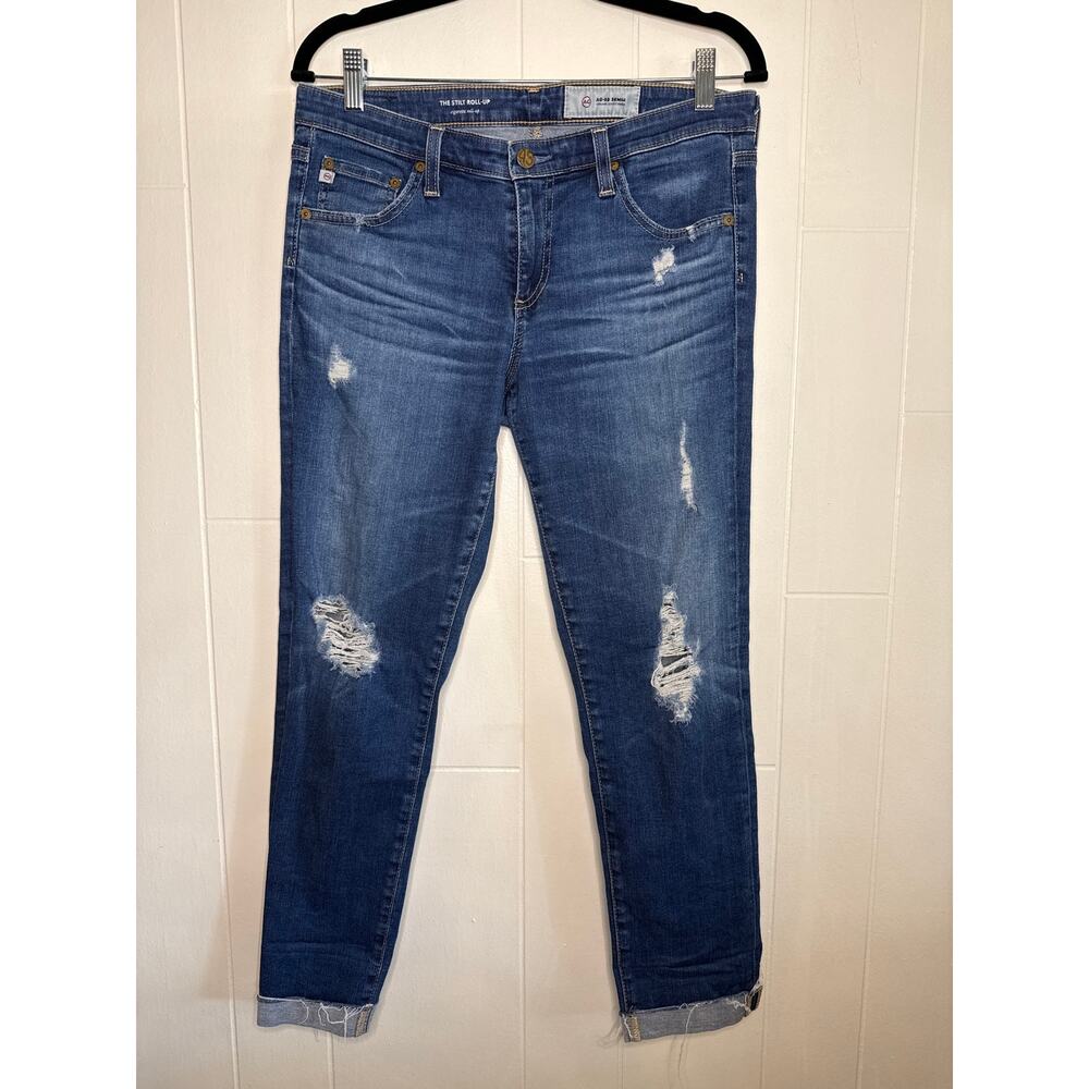 AG Jeans The Stilt Roll up size 30